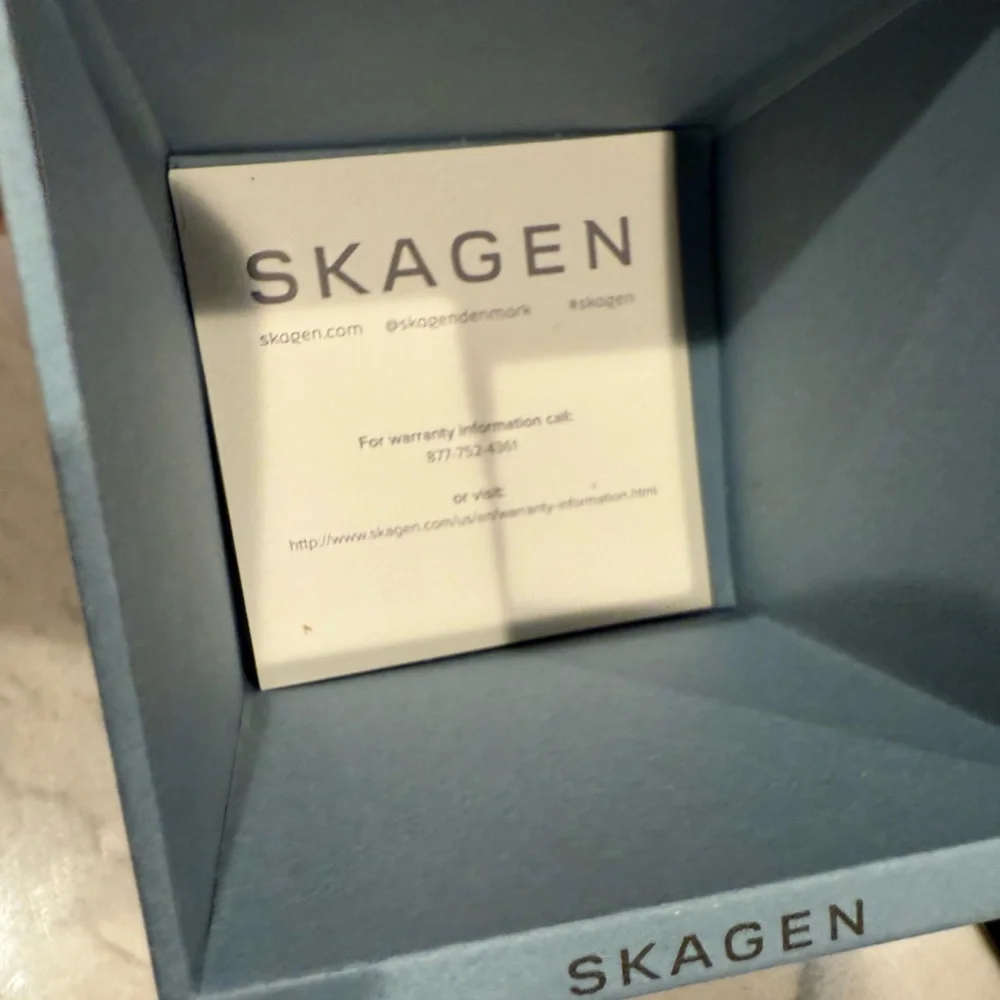 Skagen Signatur SKW6430, Black and Gold with White Face